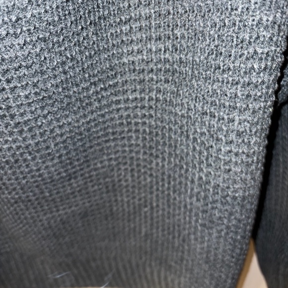 Zenana Outfitters Charcoal Off-Shoulder Sweater - Picture 6 of 10